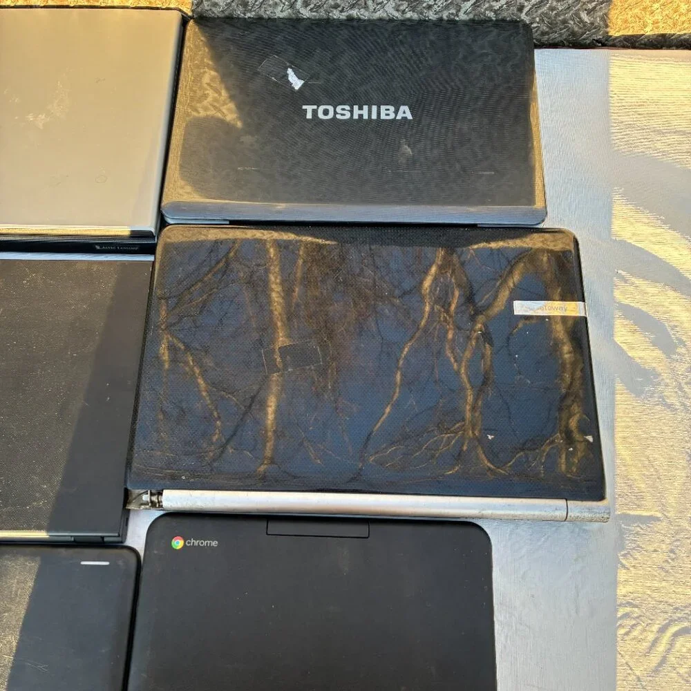 LOT Of 6 Laptops Parts Repair Lenovo N22-20 Chromebook 11 3180 Inspiron 15